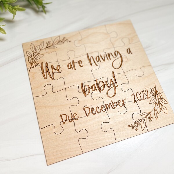 Pregnancy Announce Etsy