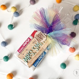 Personalized Eraser With Expo Markers For Teachers | Teacher Eraser | Whiteboard Eraser | Gift For Teachers | Back To School | Appreciation