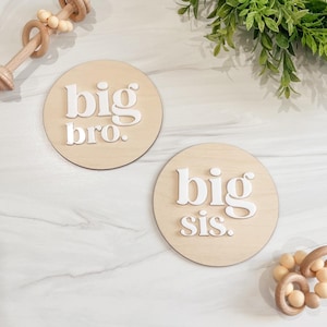 Big Bro Big Sis Pregnancy Announcement | Promoted To Big Brother | Promoted To Big Sister | Sign To Announce Pregnancy