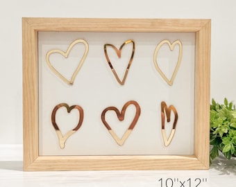 3D Hand-Drawn Heart Sign | Custom Hand-Drawn Sign | Custom Sign | Your Drawing On A Sign | Gift For Loved One | Personalized Gift