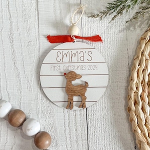 Personalized Baby's First Christmas 2025 Ornament | Baby's First Christmas | 2025 Ornament | Personalized Ornament | Baby Christmas Gift