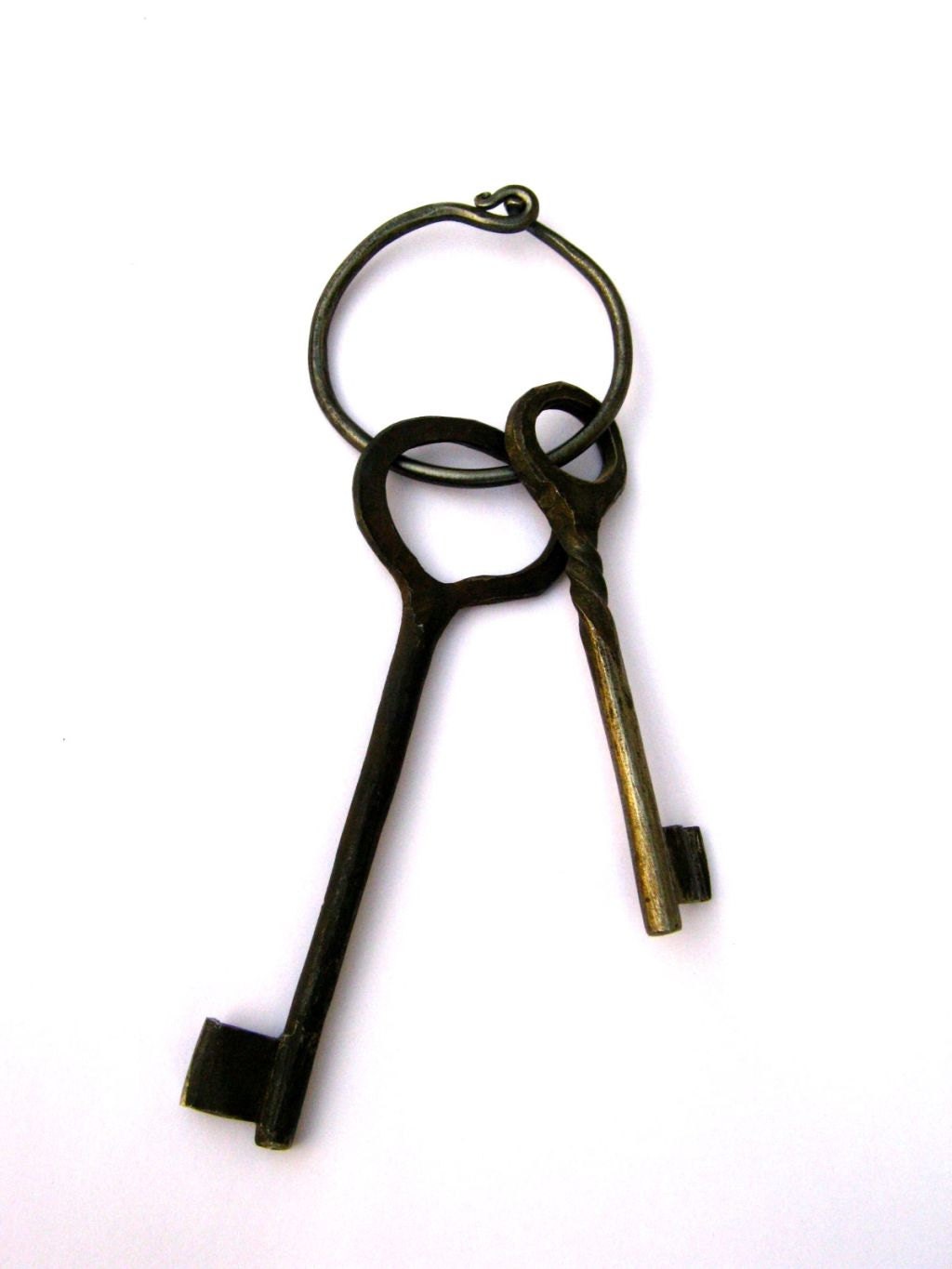 Key Ring Iron Reenactment Equipment LARP Renaissance Etsy