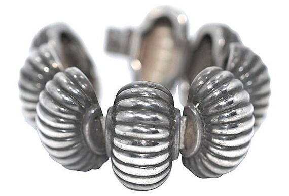 1940s Marcel Boucher Parisina Sterling Bracelet