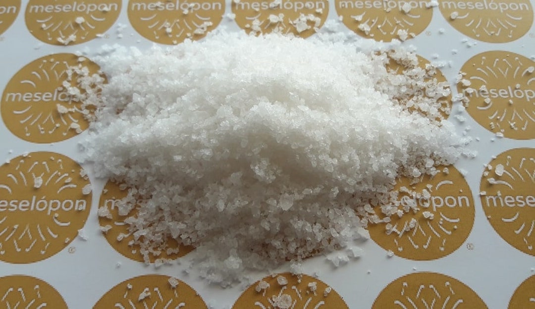 Fleur De Sel Hand Harvest Pure Natural Unprocessed Unrefined Etsy