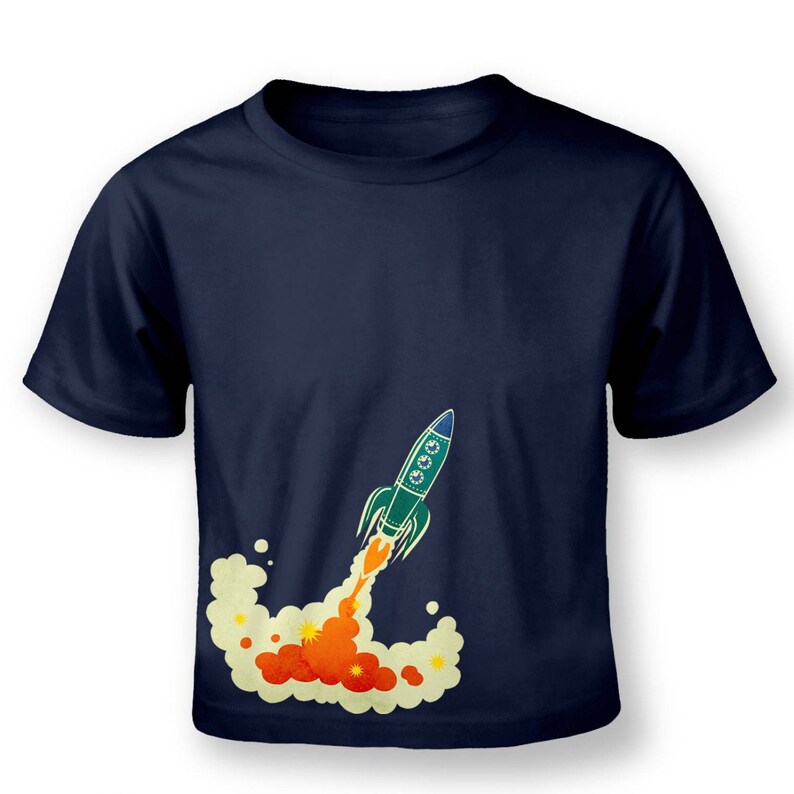 Blast Off baby t-shirt