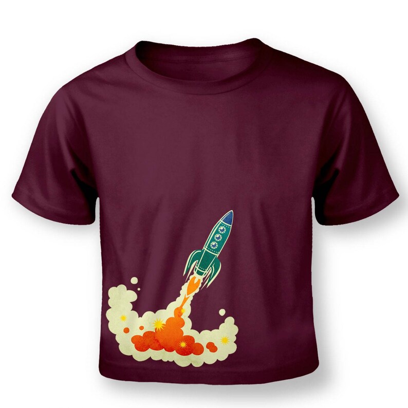 Blast Off baby t-shirt