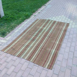 vintage soft rug thin rug area rug 200x130cm/6.56x4.26ft