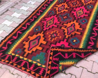 10,5/5feet vintage turkish caucouse rug area  Rug, Azerbeycan rug