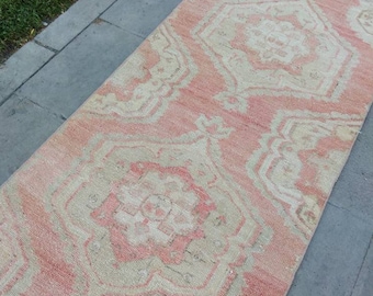 vintage fine quality extra long unner rug 90x585 cm/feet 19x3