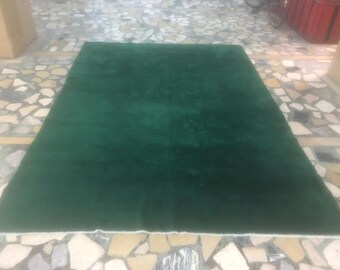 195*280cm handmade turkish vintage green gift rug kitchen rug fark green Rug,