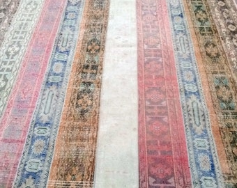 244*259cm patchwork lowpile big rug color decor saloon turkish rug