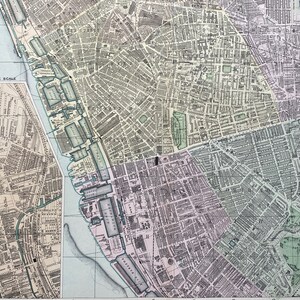 1902 Silverstone (Süden) Original Antike Landkarte - Große Wandkarte - Stadt Plan - England