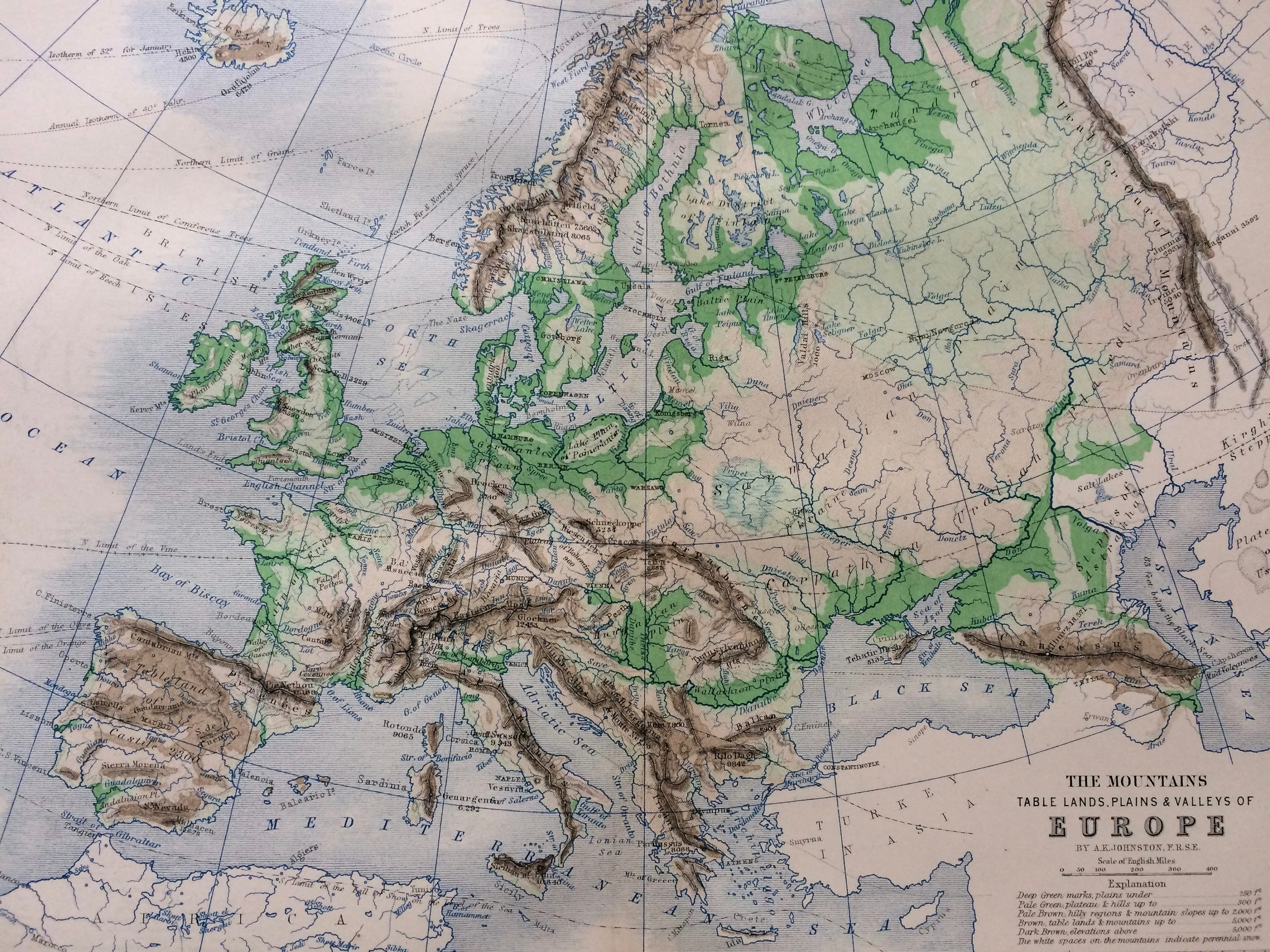 Physical Map Of Europe Mountains Il Fullxfull.1471594985 Fmm6 