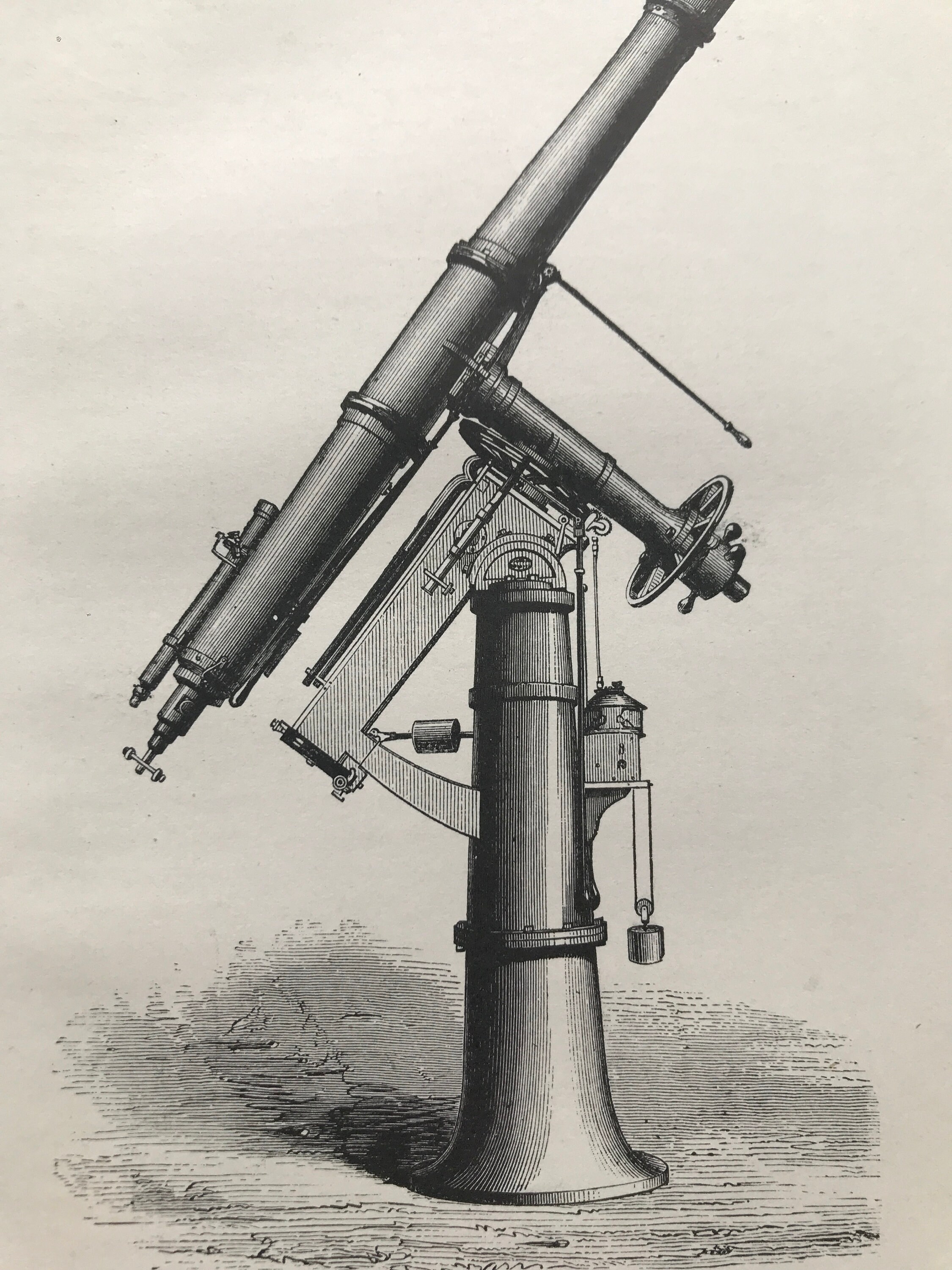 1899 EightInch Equatorial Telescope, with the Cooke Mounting Original