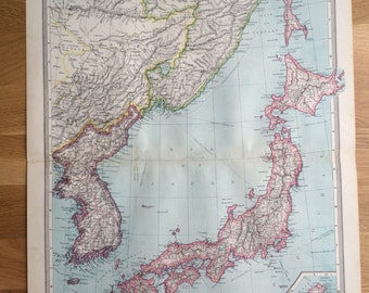 大型 アンティーク マップ　アメリカ歴史教材地図 　アジアの近代史領地マップ 1570 China Japan America Unusual Historic Map - 24x32 | eBay