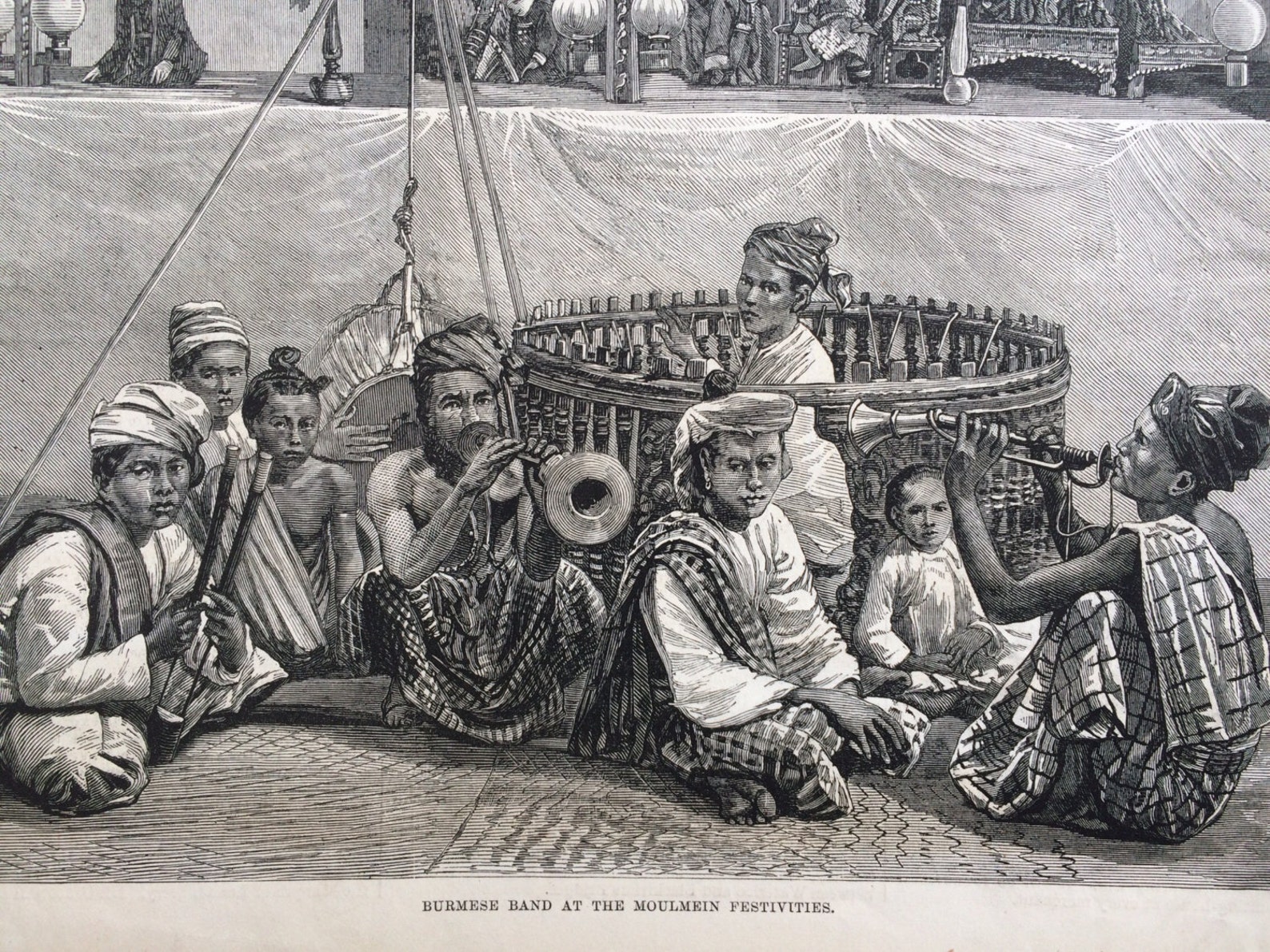 1877 the 'empress' Title Festivities in British Burmah Etsy UK