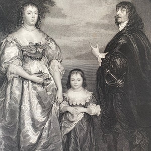 1844 James Stanley, 7th Earl of Derby Original Antique Print - Portrait Engraving - Mounted and Matted - Available Framed