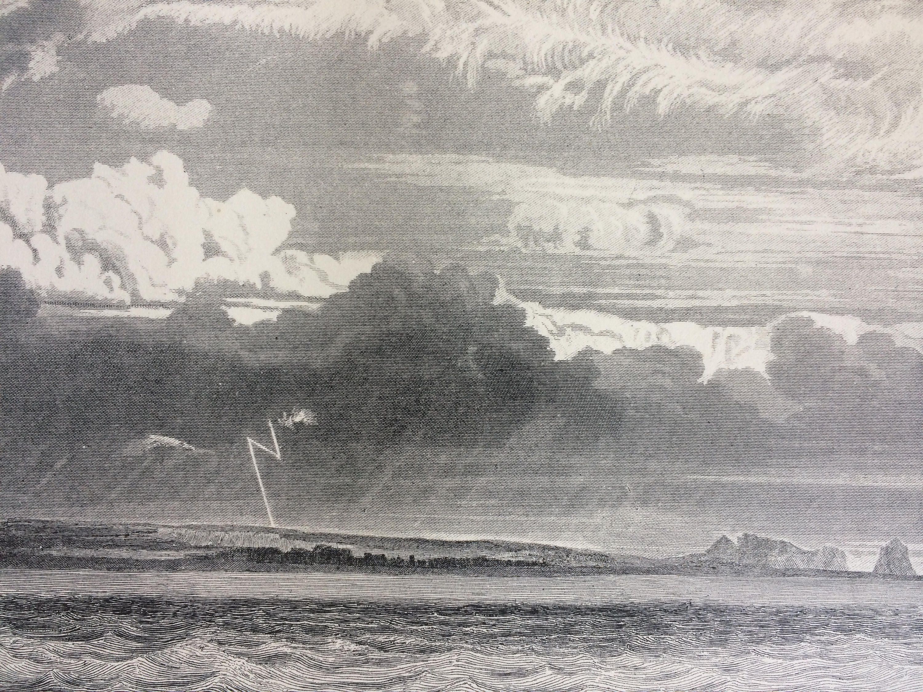 1891 Clouds (Stormy Weather Forms) Original Antique Encyclopaedia ...