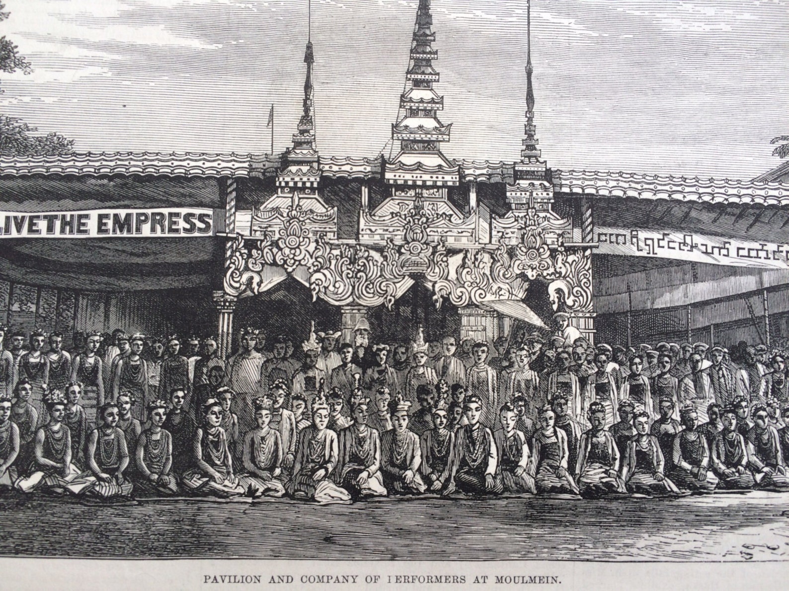 1877 the 'empress' Title Festivities in British Burmah Etsy UK