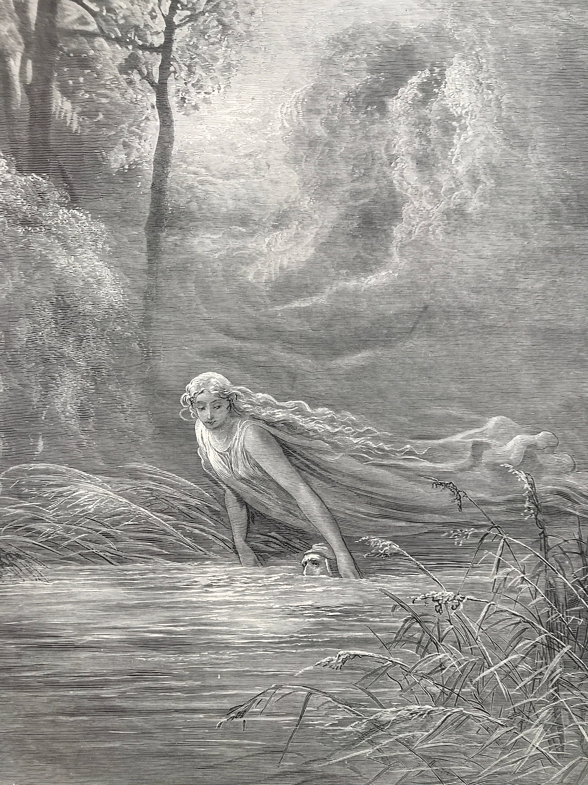 1880 Dante's Purgatory and Paradise Original Antique Gustave Dore ...