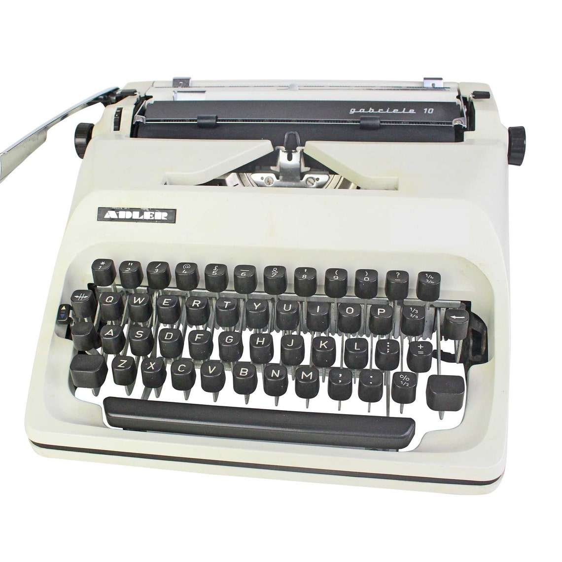 Cursive Script Alder Gabriele 10 Typewriter 1970's with Etsy
