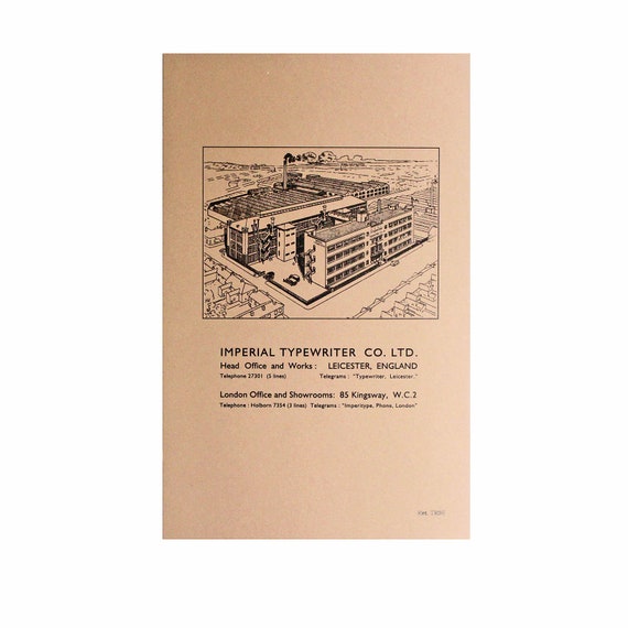 IMPERIAL GOOD COMPANION 1 SCHWARZ//ROT SCHREIBMASCHINE BAND HANDBUCH