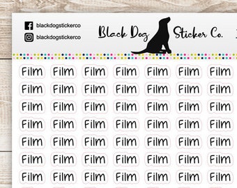 FILM - Script Planner Stickers Jen Plans JP-071