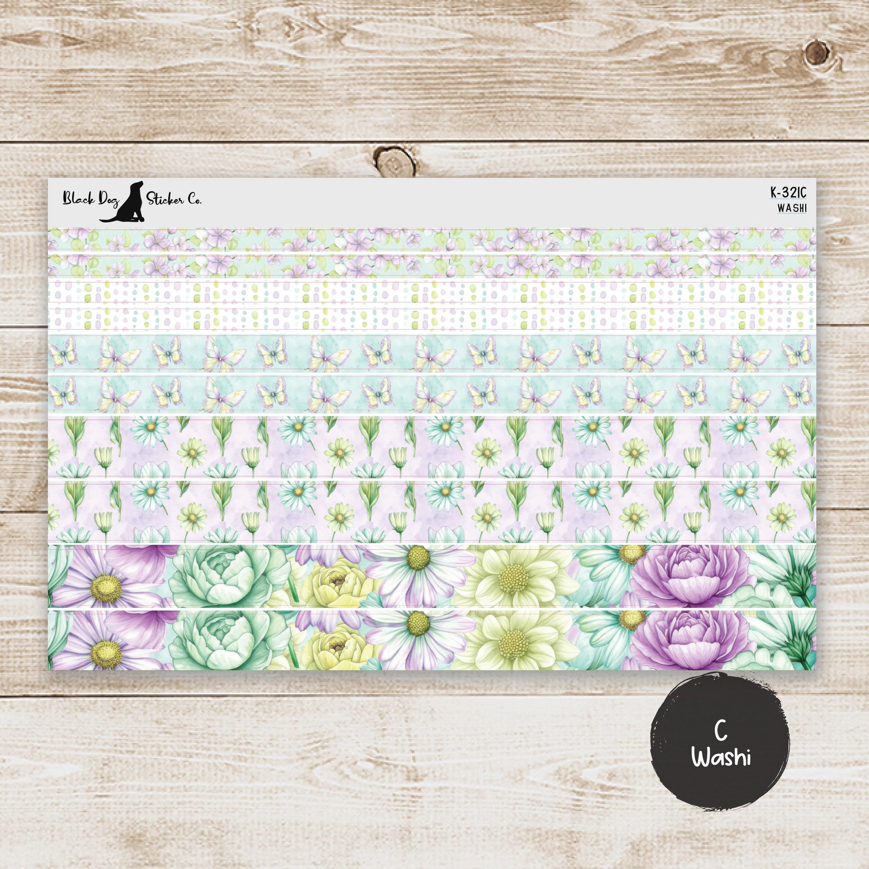 K-321 Weekly Kit & Add-ons - Spring Planner - Planner Stickers - Etsy