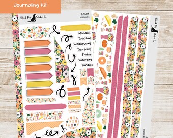 J-360 Journaling Kit - Pumpkin Spice - Planner Stickers