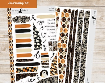 J-356 Journaling Kit - Classic Halloween - Planner Stickers