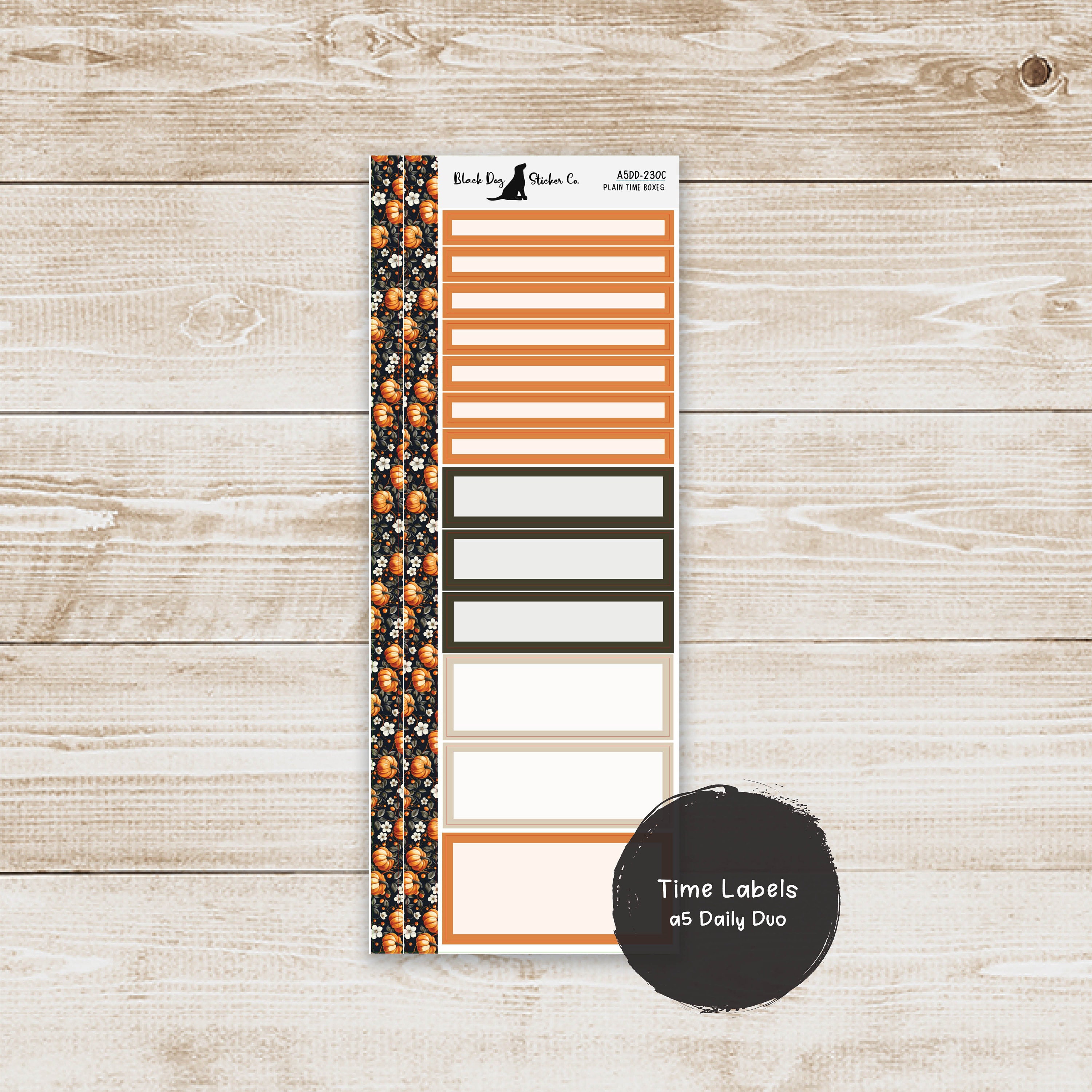 Erin Condren EC A5 Daily Duo Weekly Kit - Pumpkin Patch - Planner ...
