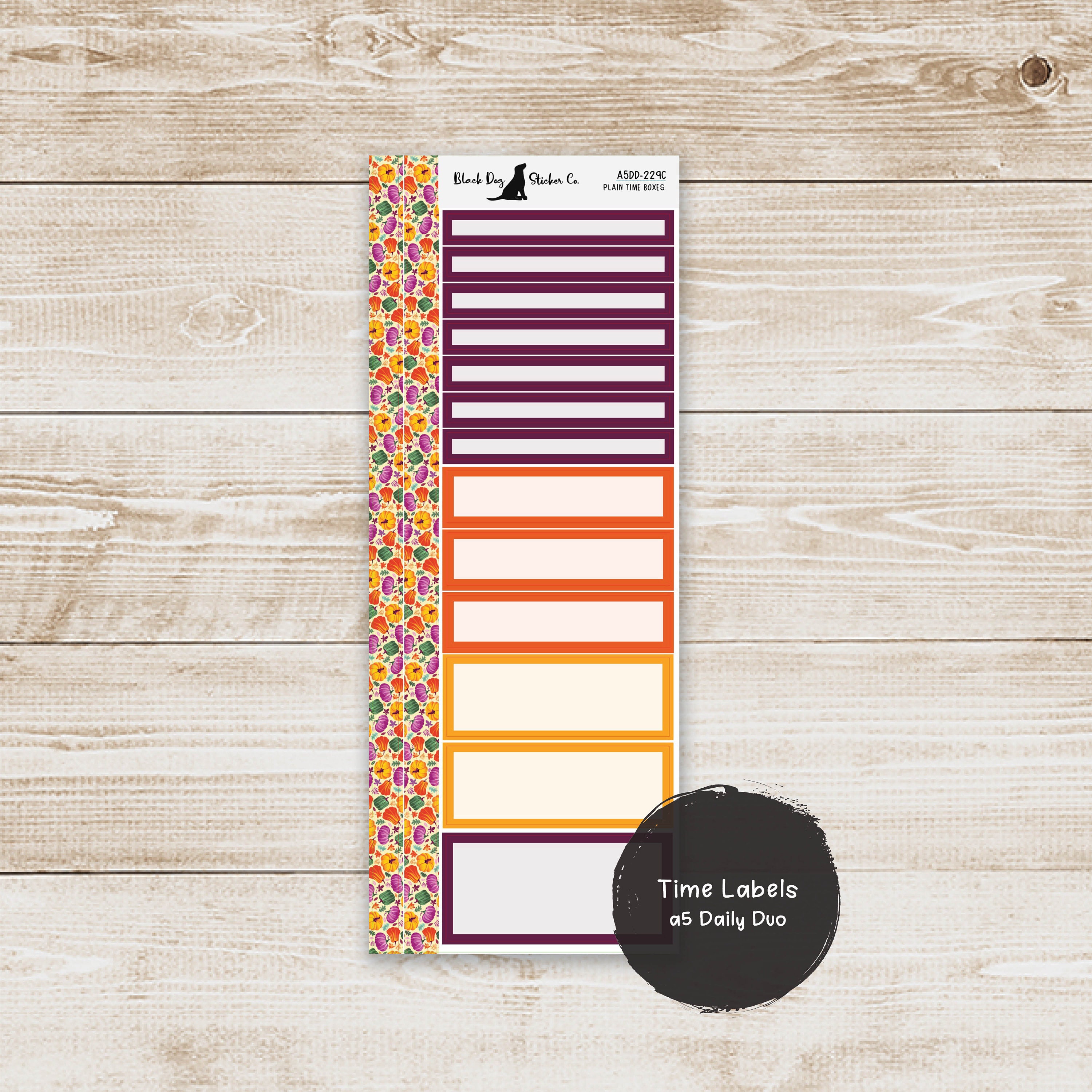 Erin Condren EC A5 Daily Duo Weekly Kit - Fall Harvest - Planner ...