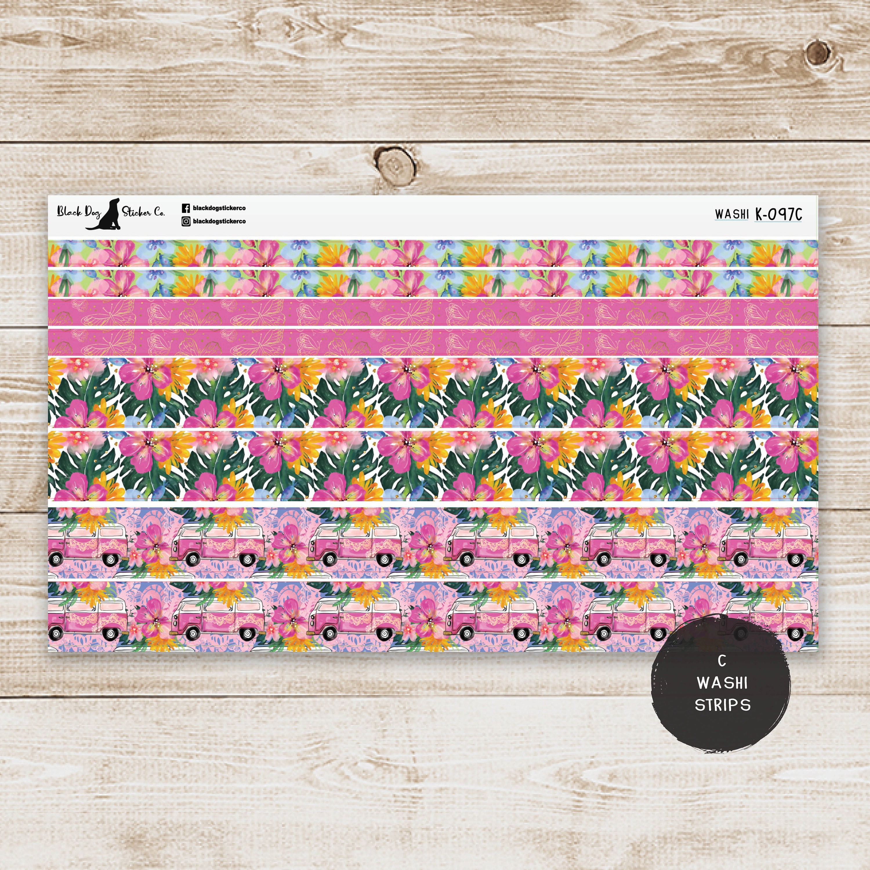 Tropical Oasis Weekly Mini Kit, Paradise, Summer Planner Sticker