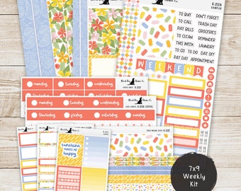 K-212 Weekly Kit & Add-Ons - Sun Seeker - Planner Stickers