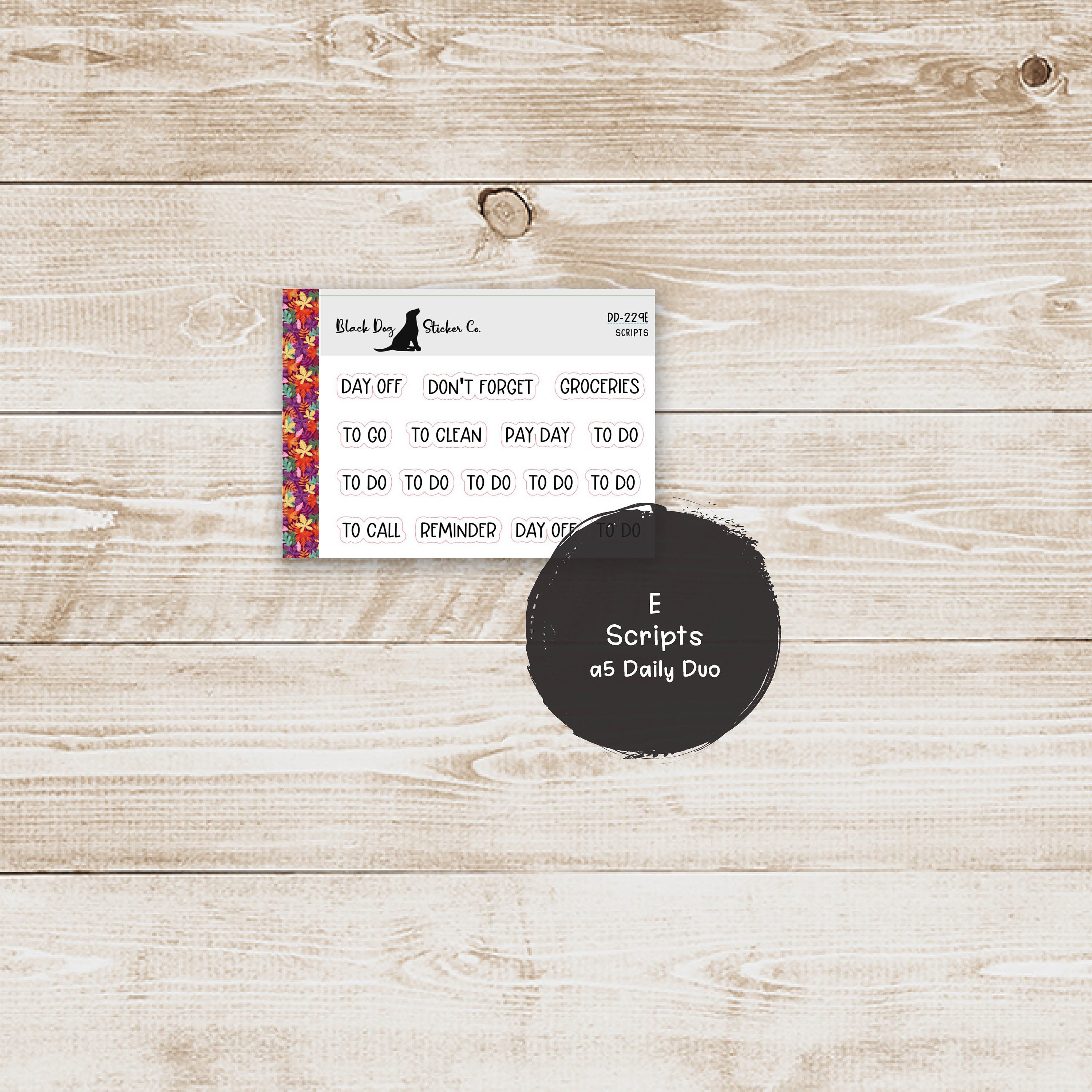 Erin Condren EC A5 Daily Duo Weekly Kit - Fall Harvest - Planner ...
