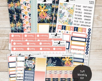 K-209 Weekly Kit & Add-Ons - One of a Kind - Planner Stickers