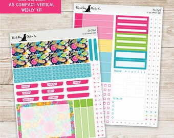 Erin Condren EC A5 Compact Vertical Weekly Kit - Cinco de Mayo - Planner Stickers - CV-216