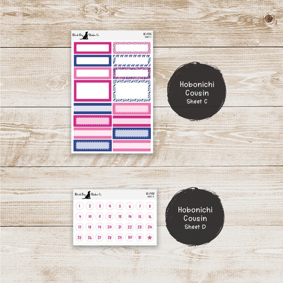 HC-193 Hobonichi Cousin Weekly Kit - Blooming Love - Planner