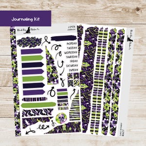 J-297 Journaling Kit - Strange and Unusual - Planner Stickers
