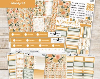 K-359 Weekly Kit & Add-Ons - Pumpkin Patch - Planner Stickers