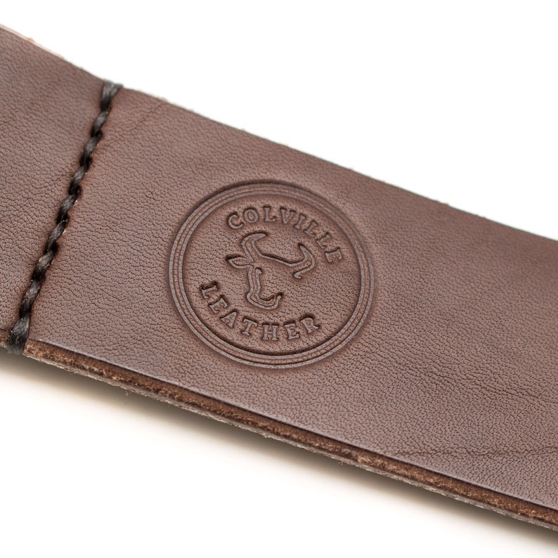 Handmade leather belt Italian leather Solid brass or stainless steel buckle Handmade in the UK