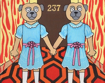 Come Pug With Us Danny - Sticker