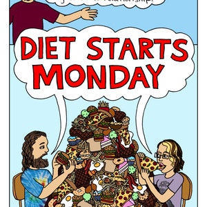 Zine- Diet Starts Monday