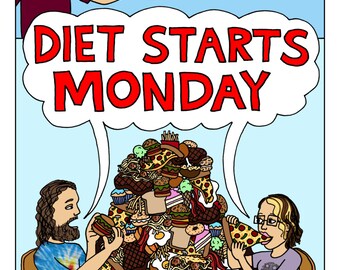 Zine- Diet Starts Monday