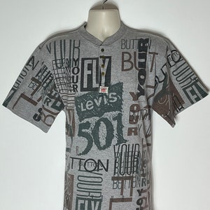Levi Henley Shirt Etsy UK