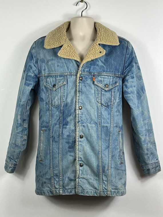 Levis Orange Tab Sherpa Denim Jacket 