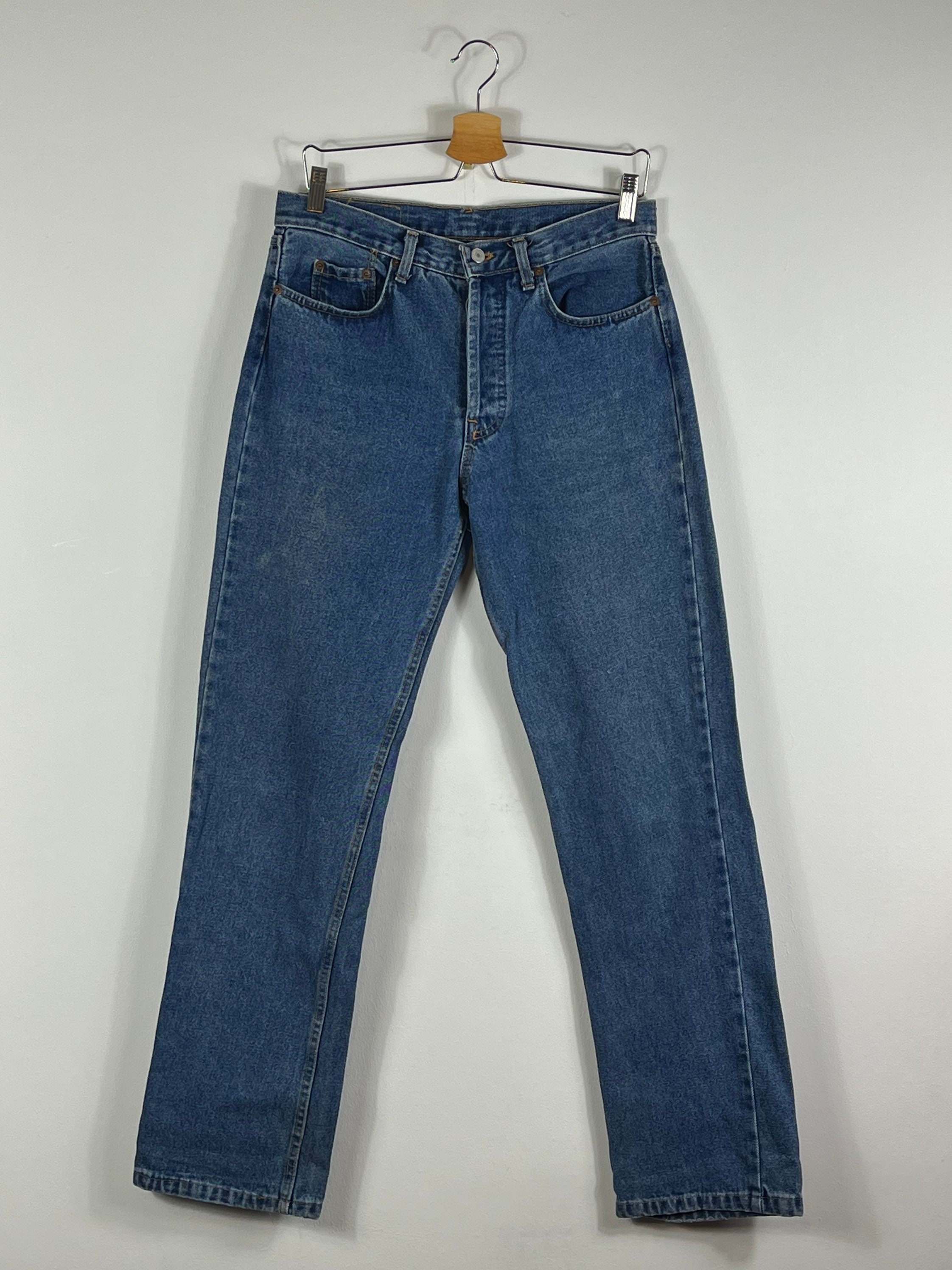 Levis 501 Denim Jeans Made in USA Blue Waist 32 Leg 32 Mens - Etsy Sweden