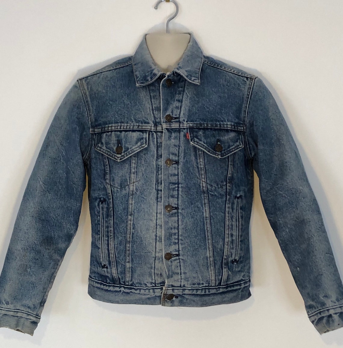 Levis Blanket Lined Denim Trucker Jacket Type 3 Mens Ladies Etsy