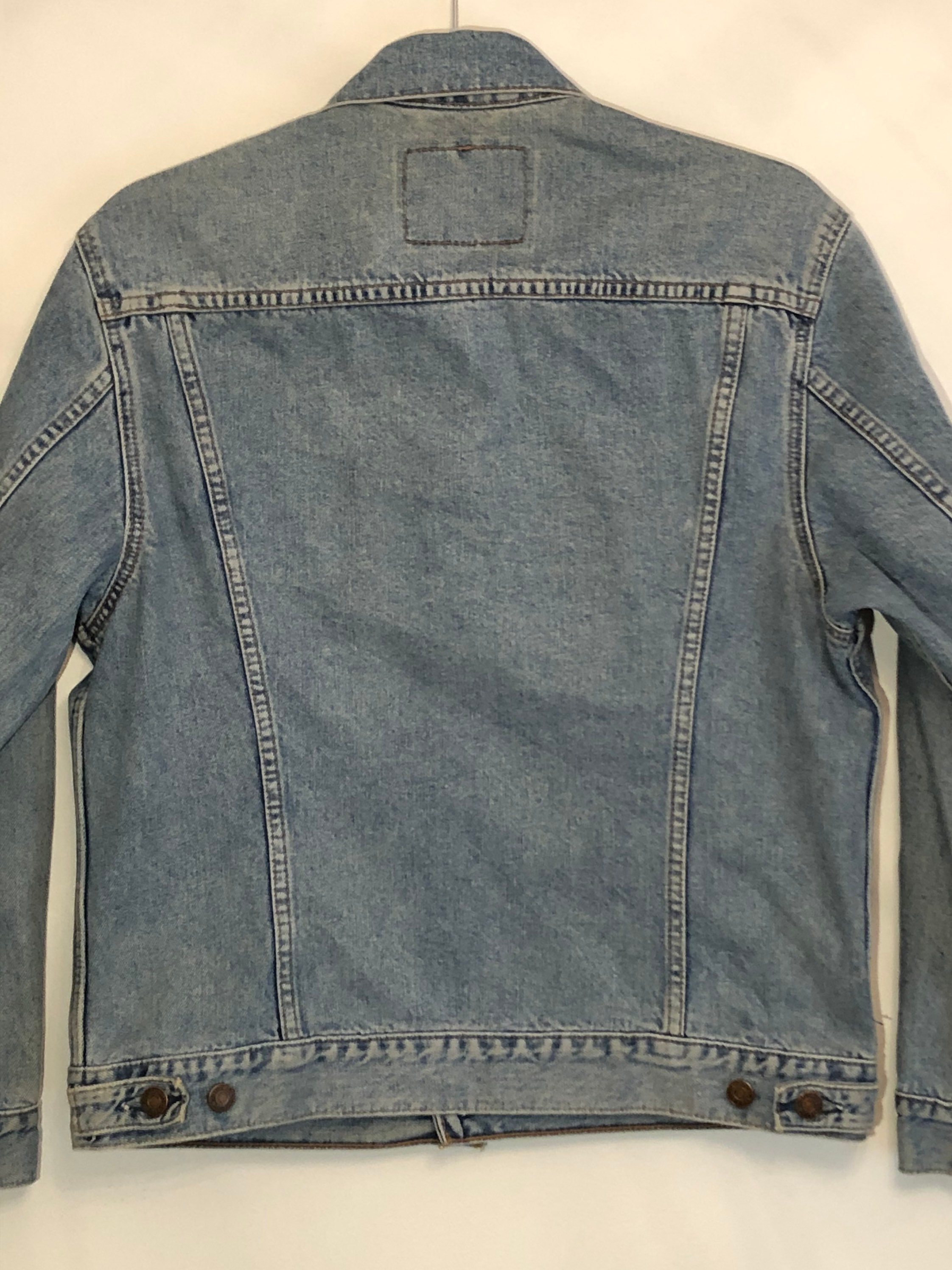 80s 90s Levis Denim Jacket Faded Blue Excellent Mens Ladies - Etsy UK