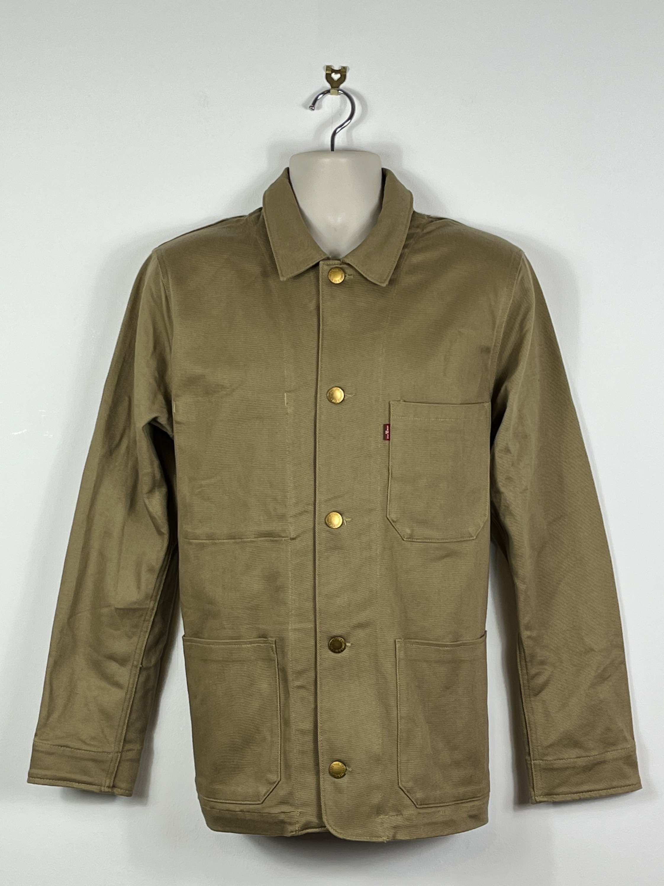 Levis Canvas Chore Coat Jacket Tan Brown Mens Ladies Medium - Etsy